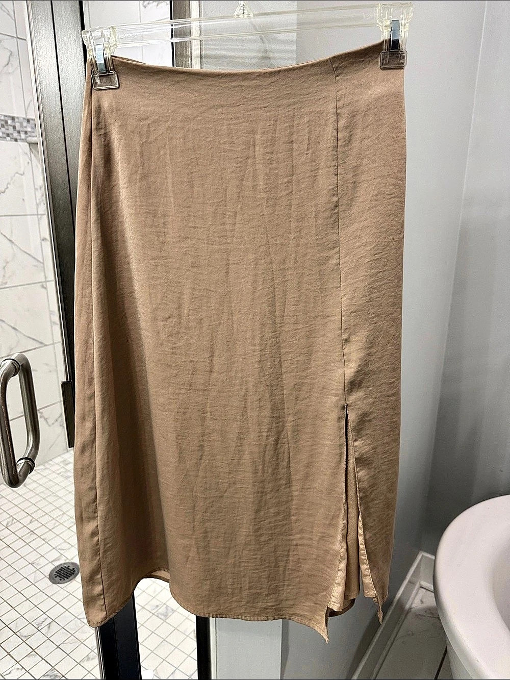 Nasty Gal Women's Midi Skirt in Brown